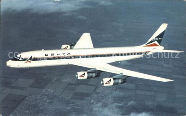 Flugzeuge Zivil Delta Douglas DC-8 Fanjet