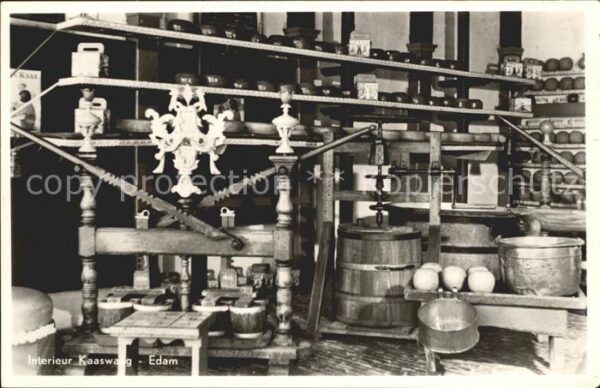 Kaeserei Kaese Interieur Kaaswaag Edam