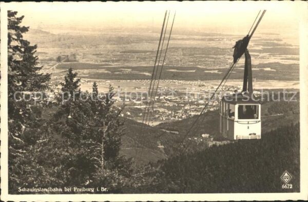 Seilbahn Schauinsland Freiburg im Breisgau