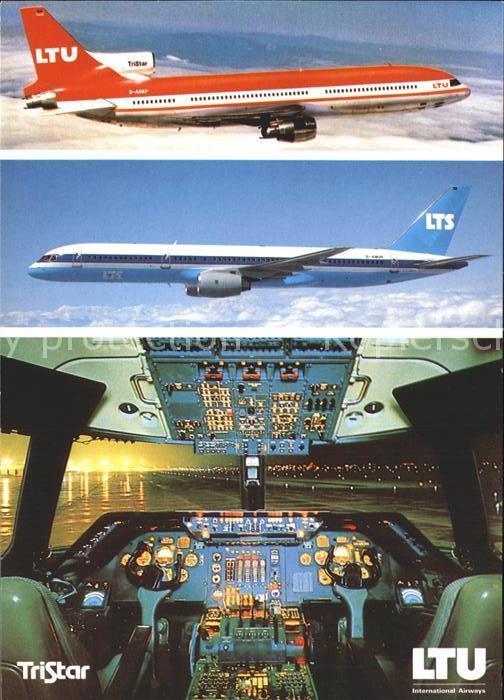 Flugzeuge Zivil TriStar L-1011-1 Boeing 757-200 Cockpit