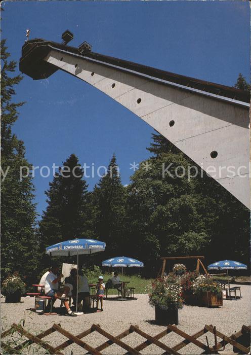 Ski-Flugschanze Heini-Klopfer Anlaufturm Oberstdorf