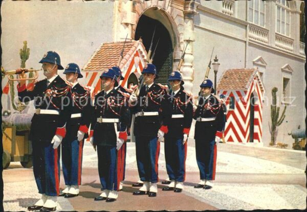 Leibgarde Wache Monaco Palais Princier