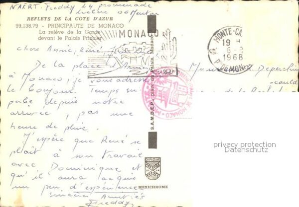 Leibgarde Wache Monaco Palais Princier – Bild 2