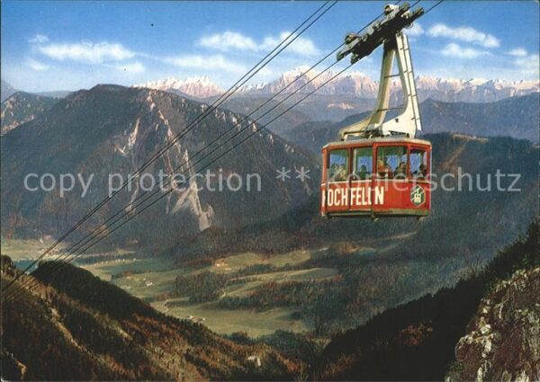 Seilbahn Hochfelln Bergen Oberbayern