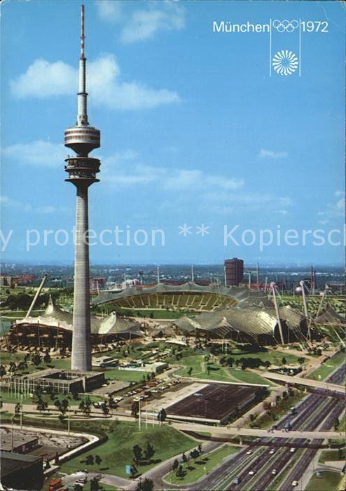 Olympia Olympiaturm Schwimmhalle Olympiastadion
