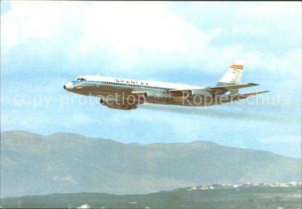 Flugzeuge Zivil Spantax Convair CV 990 Coronado
