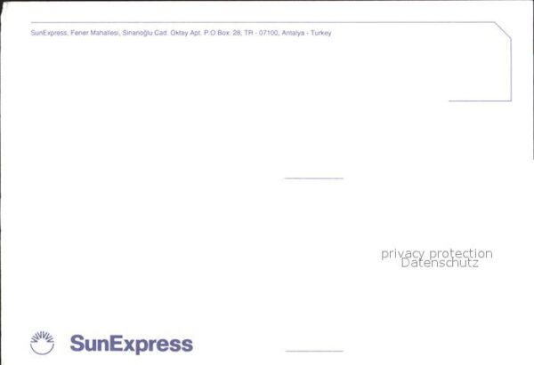 Flugzeuge Zivil SunExpress TC-SUT – Bild 2