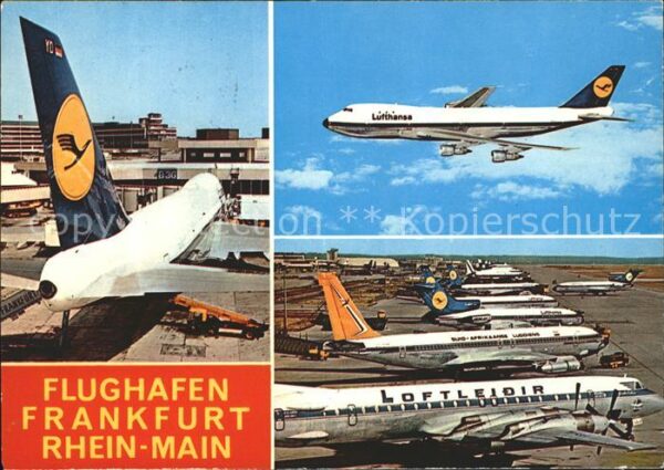 Lufthansa Flughafen Frankfurt Rhein-Main