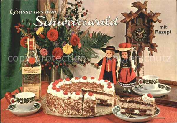 Uhren Kuckucksuhr Rezept Schwarzwälder Kirsch