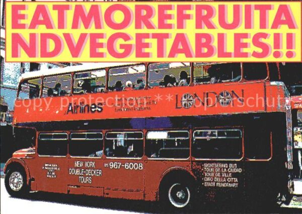 Autobus Omnibus New York Double-Decker