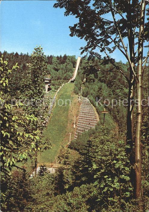 Ski-Flugschanze Grosse Aschbergschanze Klingenthal Sach