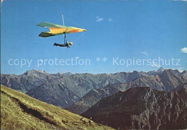 Drachenflug Drachenfliegen Alpen