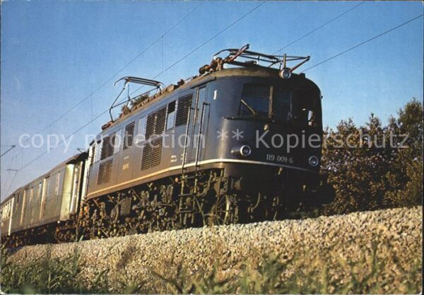 Lokomotive Elektro-Schnellzuglokomotive 119 001-6