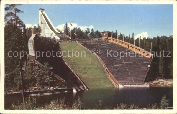 Ski-Flugschanze Oslo Holmenkollbakken Holmenkollen Ski-
