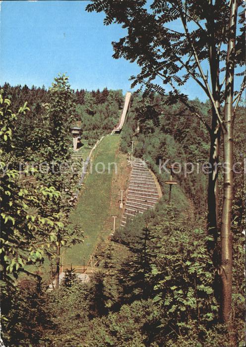 Ski-Flugschanze Grosse Aschbergschanze Klingenthal Sach