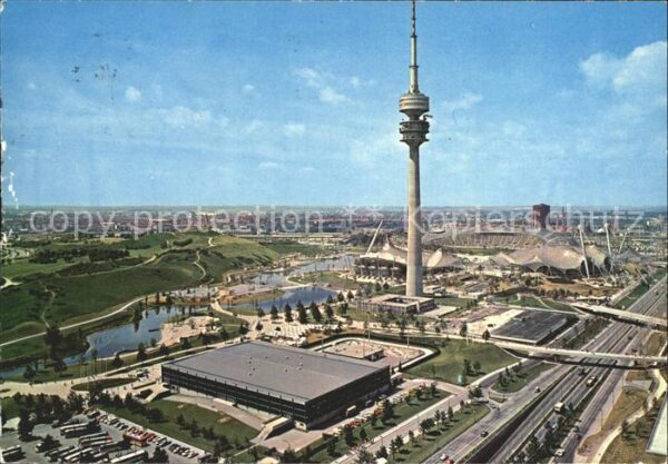 Olympia Olympiapark Olympiaturm München