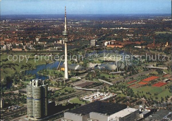 Olympia Olympiagelände München BMW-Hochhaus Oly
