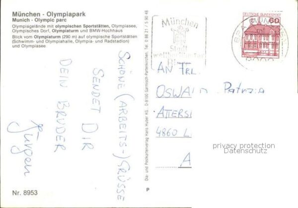 Olympia München Olympiapark Olympiaturm – Bild 2