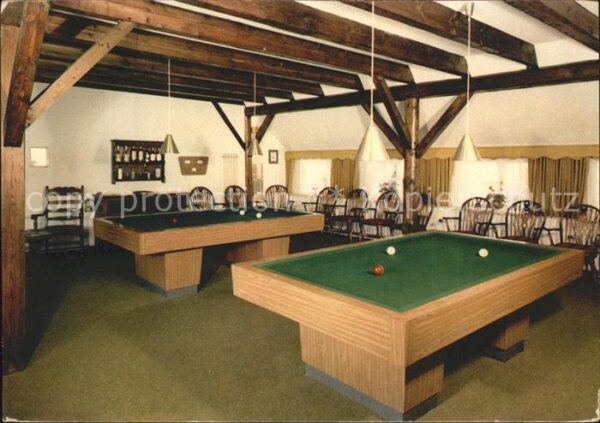 Billard Billardcabinet Alten Landvogtei Tinnum