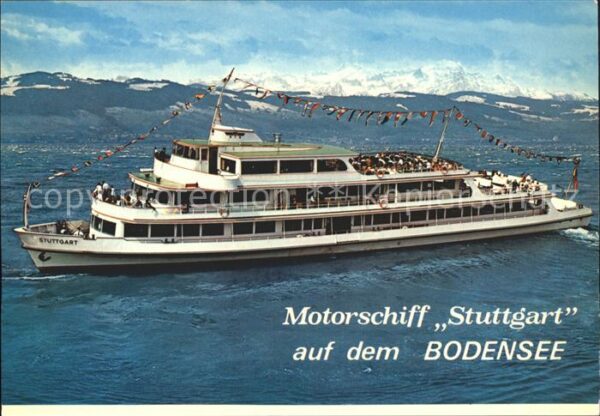 Motorschiffe Stuttgart Friedrichshafen Bodensee