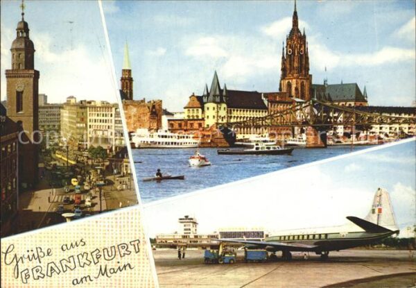 Flugzeuge Zivil Rhein-Main Flughafen Hauptwache Eiserne