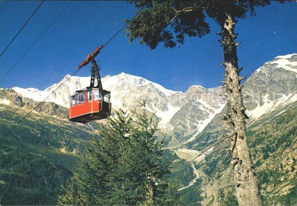Seilbahn Funivia Monte Moro Macugnaga