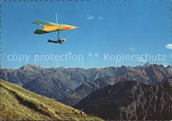 Drachenflug Drachenfliegen Alpen
