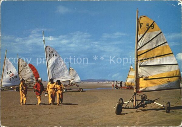 Segeln Strandsegeln Char a voile Cote d_Opale