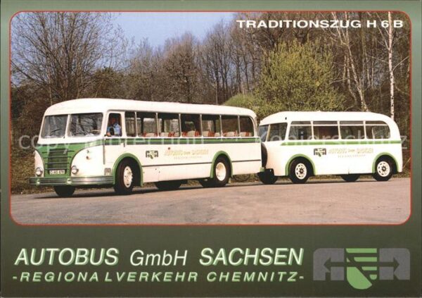 Autobus Omnibus Traditionszug H6B Chemnitz