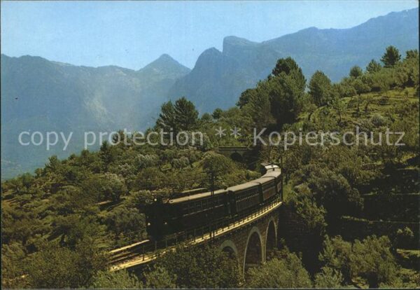 Eisenbahn Ferrocarril Palma-Soller Mallorca
