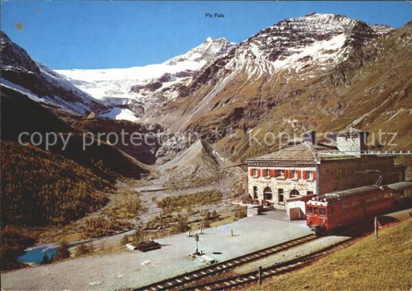 Zahnradbahn Alp Grüm Bahnhof Bahnhofbuffet Palü-Gle