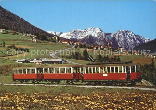 Eisenbahn Stubaitalbahn Fulpmes Telfes Nordkette
