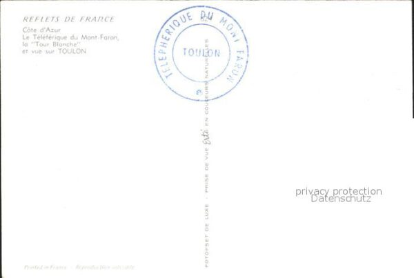 Seilbahn Teleferique Mont-Faron Toulon – Bild 2