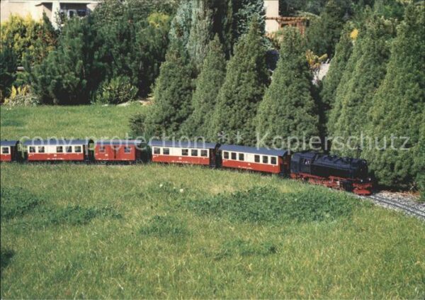 Modellbau-Eisenbahn Harzbahnzug Frohnauer Gartenbahn