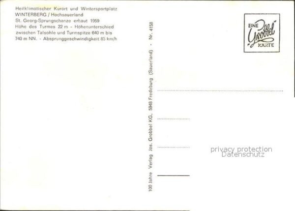 Ski-Flugschanze St.-Georg-Sprungschanze Winterberg Hoch – Bild 2
