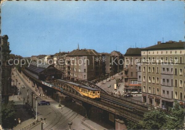 Eisenbahn Berlin Schönhauser Allee Dimitroffstras