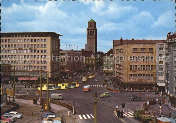 Strassenbahn Mülheim an der Ruhr Stadtmitte