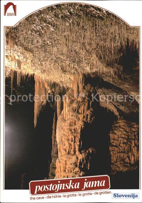 Hoehlen Caves Grottes Postojnska Jama Dvorana cevcic Slowenie
