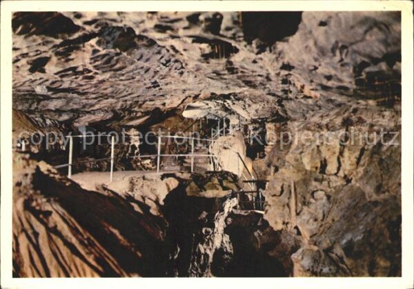 Hoehlen Caves Grottes St. Beatushöhlen Schlangengrotte