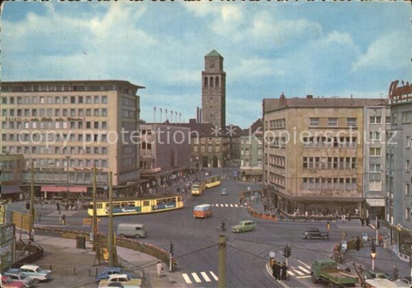 Strassenbahn Mülheim an der Ruhr Stadtmitte
