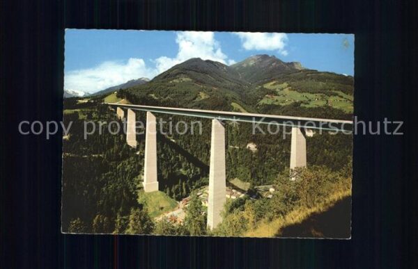 Bruecken Bauwerke Europabrücke Brennerautobahn Stubaier G