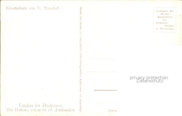 Marschall Vinzenz Lindau im Bodensee Rathaus – Bild 2
