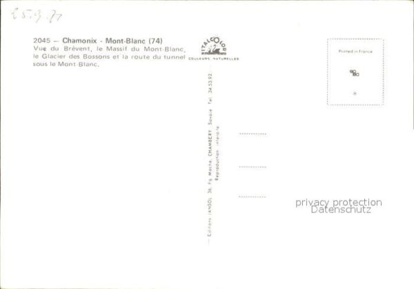 Seilbahn Brevent Mont-Blanc – Bild 2