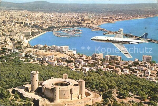 Flugzeuge Zivil Sabena Mallorca Palma Castillo de Bellv