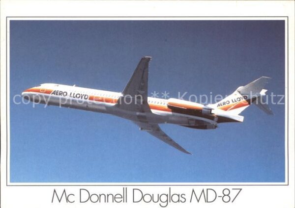 Flugzeuge Zivil Aero Lloyd Mc Donnell Douglas MD-87