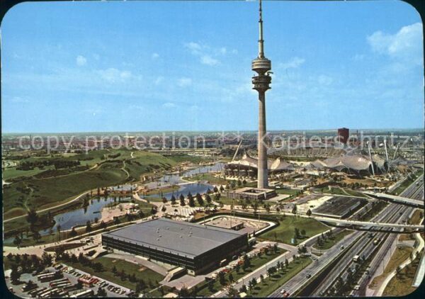 Olympia München Olympiapark Olympiaturm