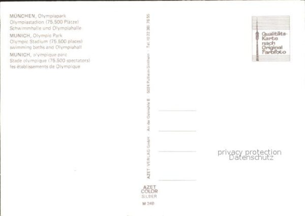 Olympia München Olympiapark – Bild 2