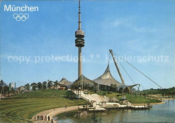Olympia Olympiapark München Olympiaturm
