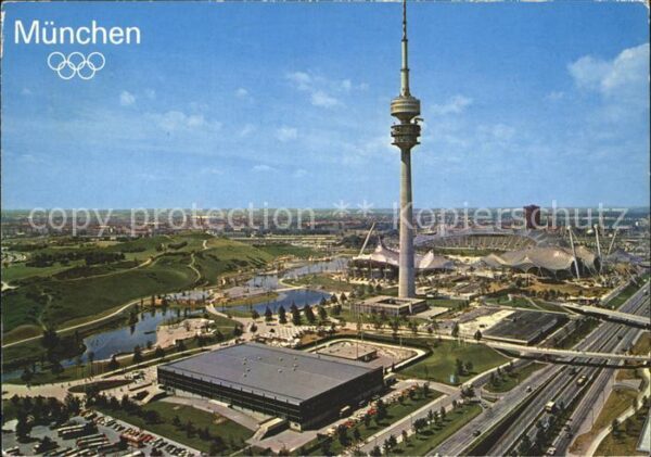 Olympia München Olympiapark Olympiaturm