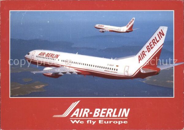 Flugzeuge Zivil Air-Berlin Boeing 737-800